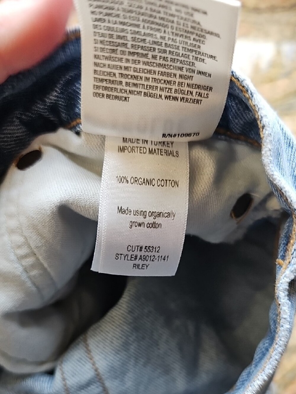 Agolde Riley Shorts Nwot - Picture 5 of 6